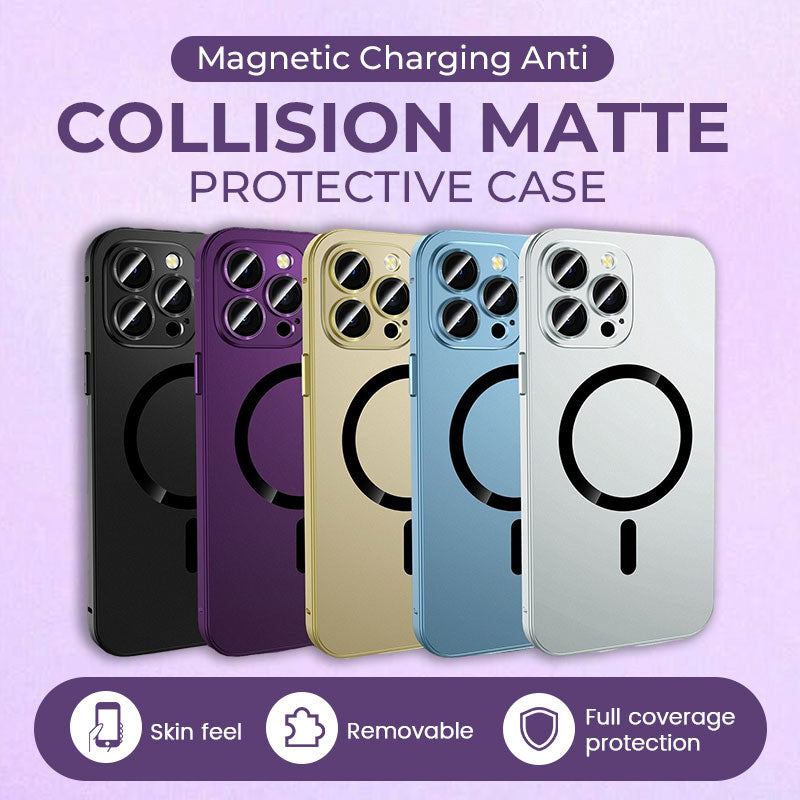 📱Magnetiskt metallfodral med snäppfunktion för iPhon