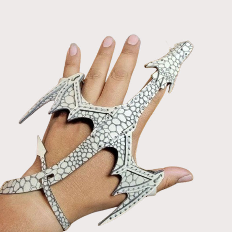 đLĂ€derhanddrakarmband â Förtrollat armband vĂ€vt med mytisk magi