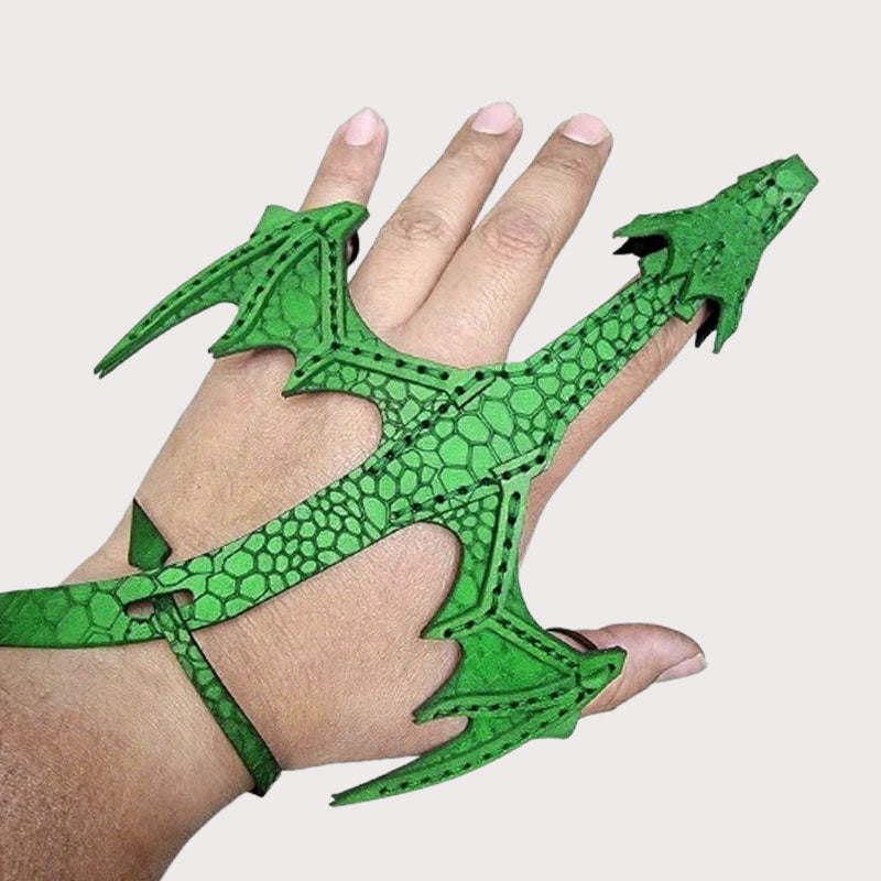 đLĂ€derhanddrakarmband â Förtrollat armband vĂ€vt med mytisk magi