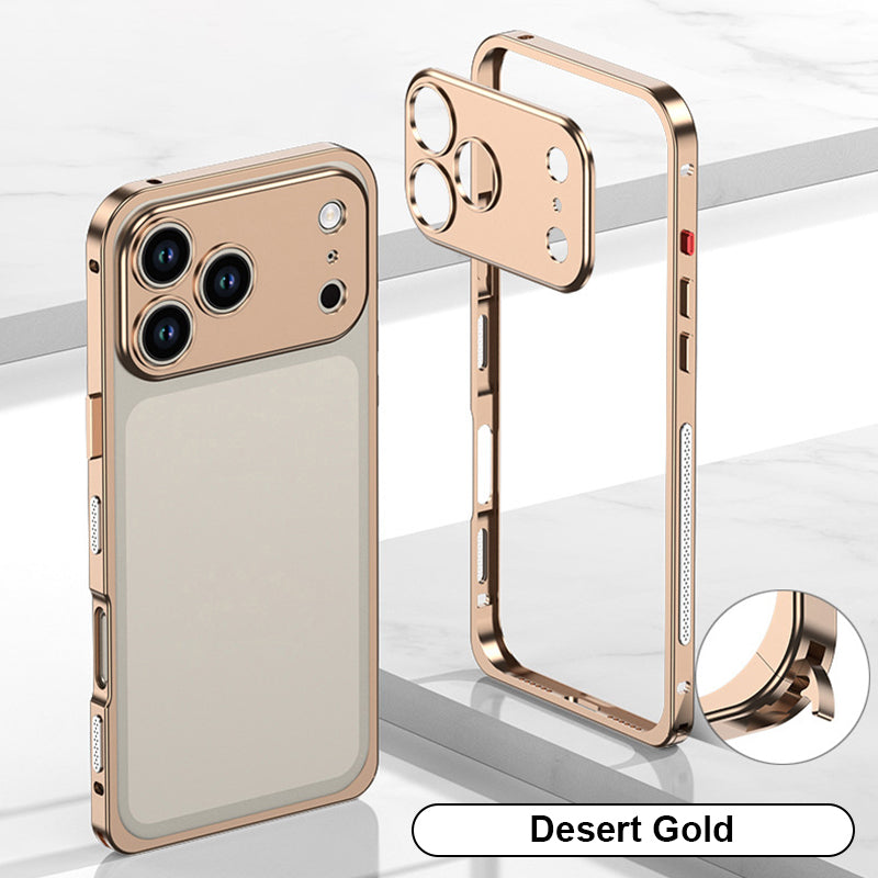 📱Metallobjektiv Aluminiumlegeringsram Mobiltelefonfodral✨