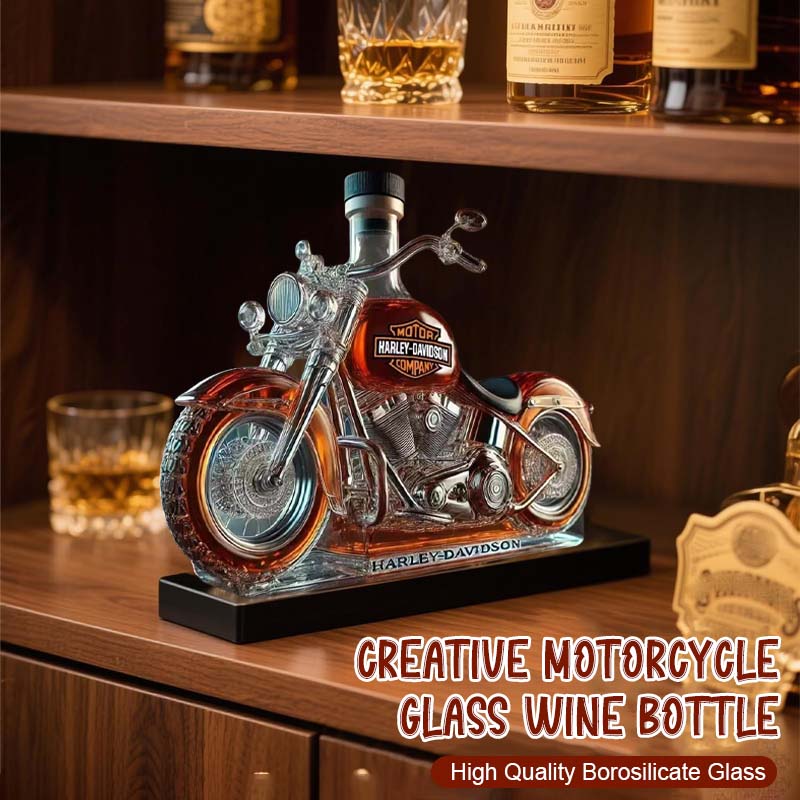 ✨ Elegant och lyxigt utseende — Motorcykel Whisky Decanter 🥃🏍️