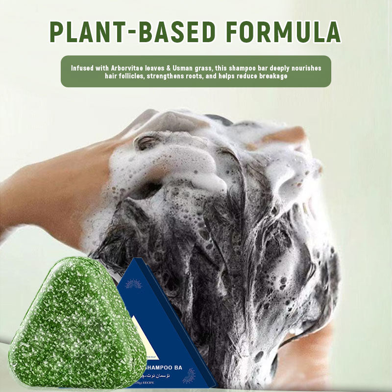 đż Usman Arborvitae Leaf Shampoo Bar â Naturlig örtbaserad hĂ„rvĂ„r