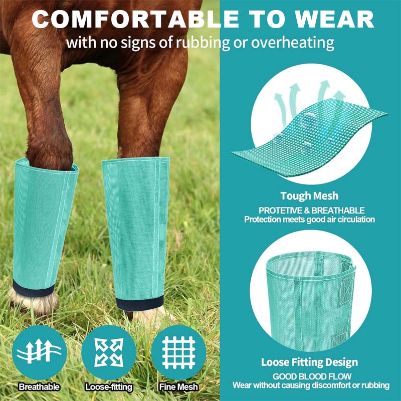 🐎Andningsbara mesh-leggings som skyddar mot hästflugo✨