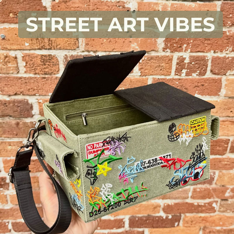 Urban Rebel Graffiti Axelväska 🎨