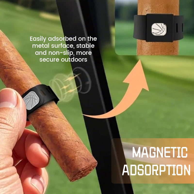Bekväm magnetisk cigarrhållare