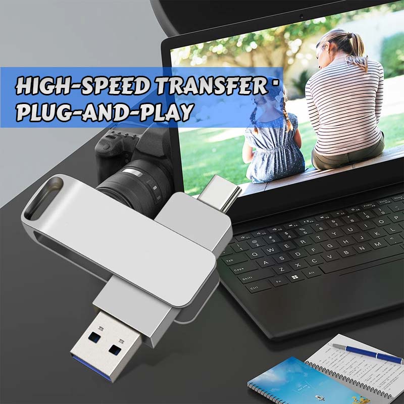✨USB-minne med stor kapacitet och dubbla gränssnit✨