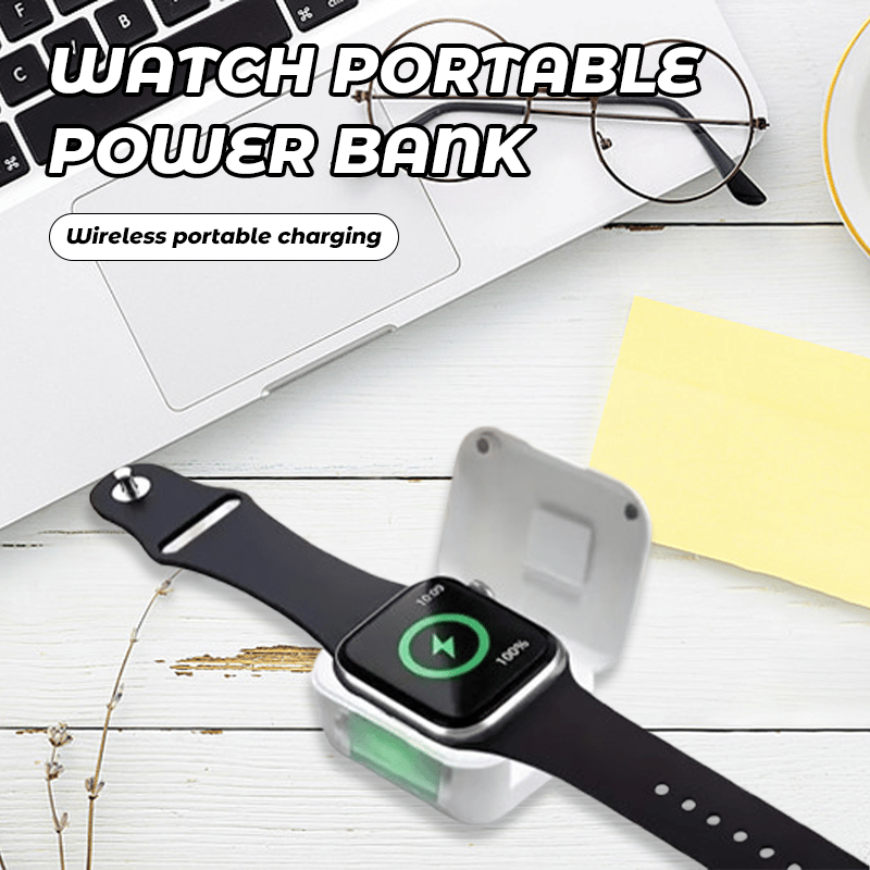 ⌚️✨Bärbar klocka Trådlös laddningsban