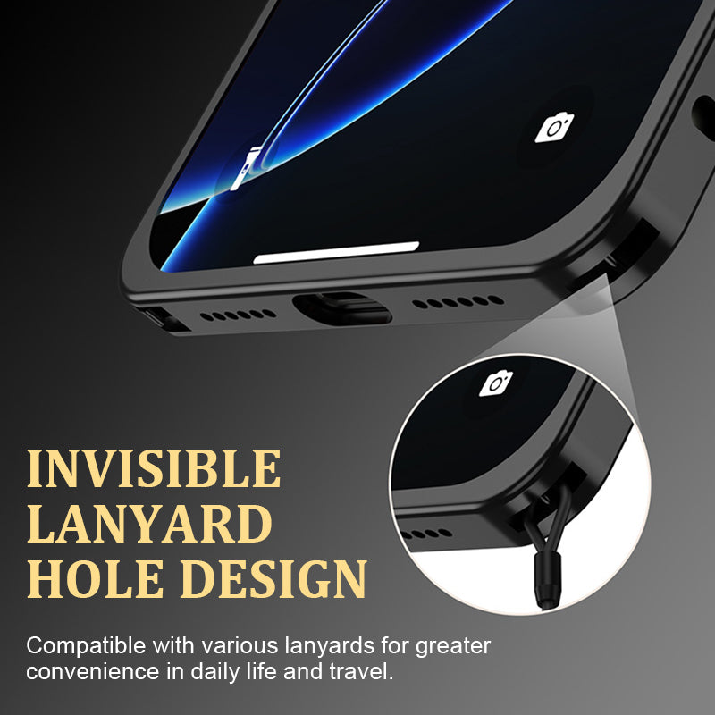 📱Metallobjektiv Aluminiumlegeringsram Mobiltelefonfodral✨