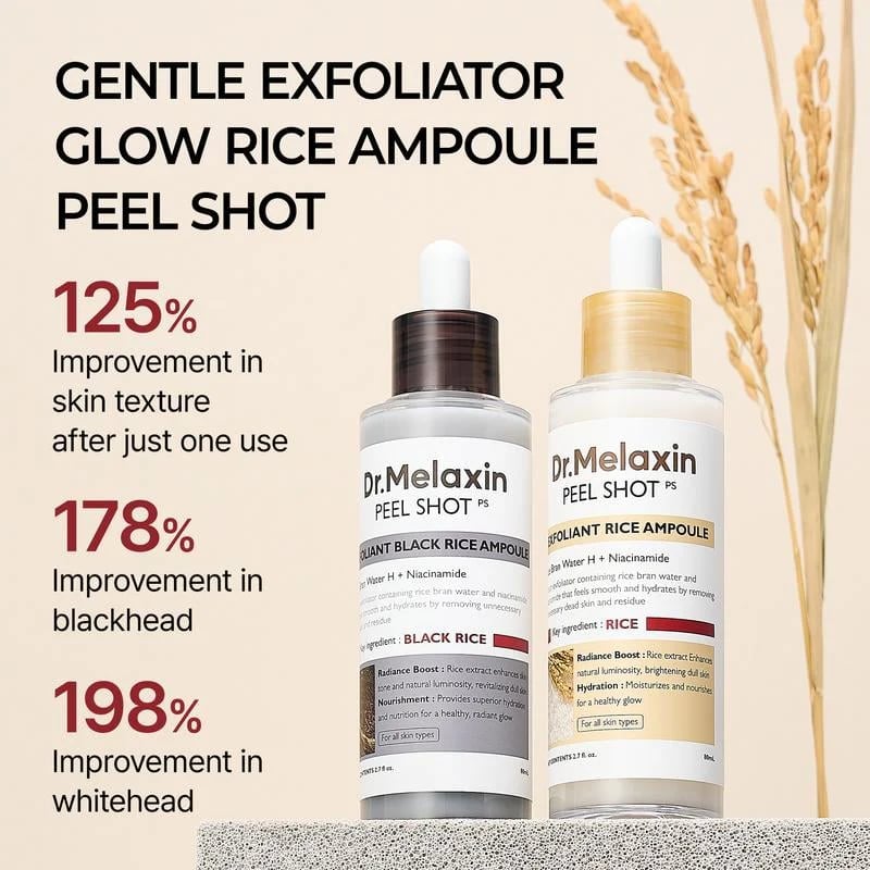 đâĄMer Ă€n 50 000 sĂ„lda enheter! SlutsĂ€ljer snartđ„đ„ Peel Shot Glow Rice Ampoule D