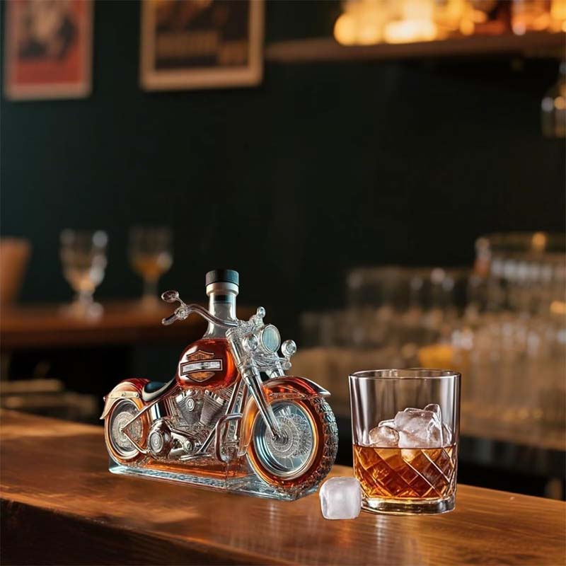 ✨ Elegant och lyxigt utseende — Motorcykel Whisky Decanter 🥃🏍️