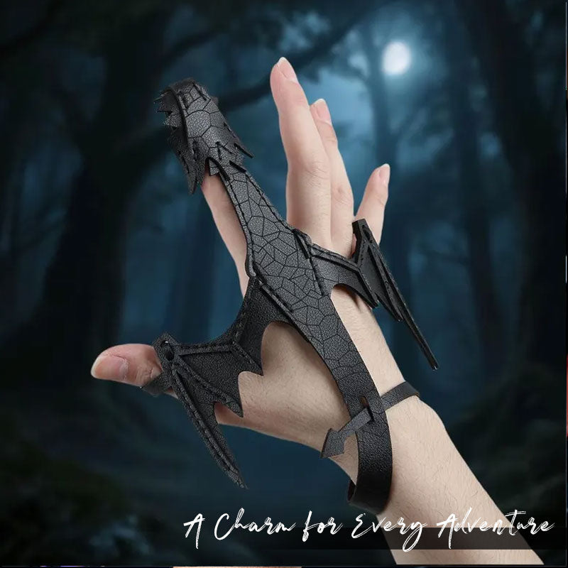đLĂ€derhanddrakarmband â Förtrollat armband vĂ€vt med mytisk magi