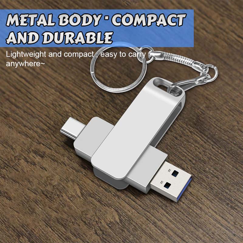 ✨USB-minne med stor kapacitet och dubbla gränssnit✨