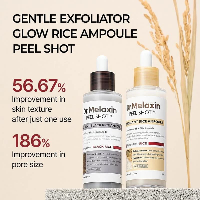 đâĄMer Ă€n 50 000 sĂ„lda enheter! SlutsĂ€ljer snartđ„đ„ Peel Shot Glow Rice Ampoule D