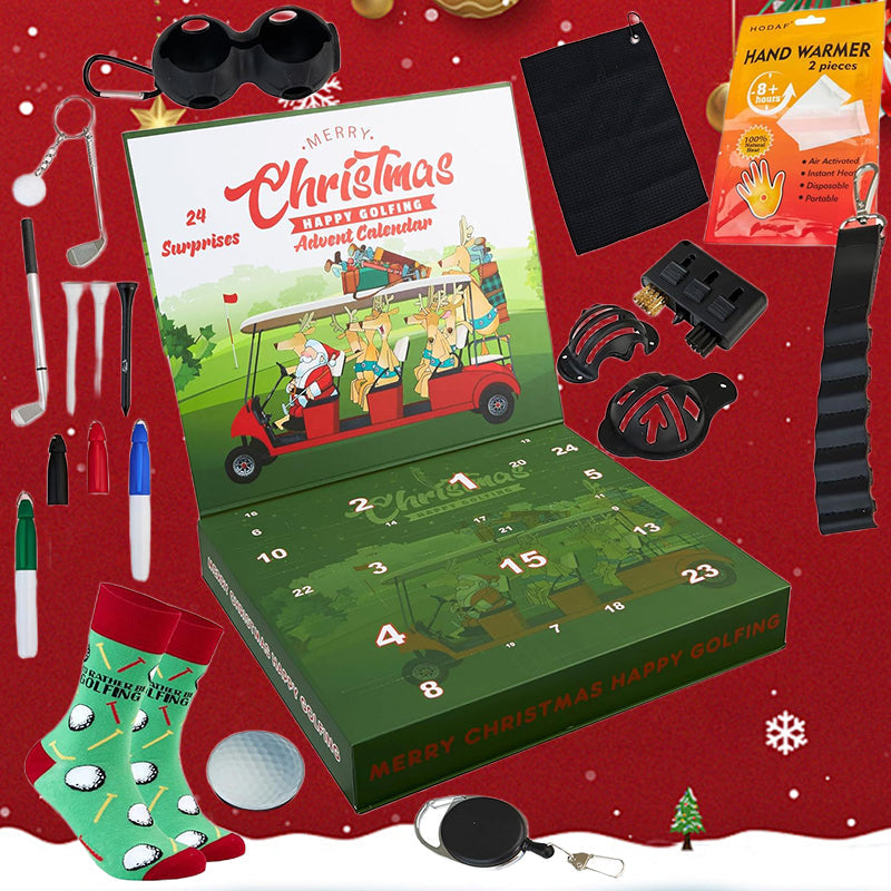 đ Adventskalender â24 dagar av golfglĂ€djeâ âłâš En julnedrĂ€kning med sving