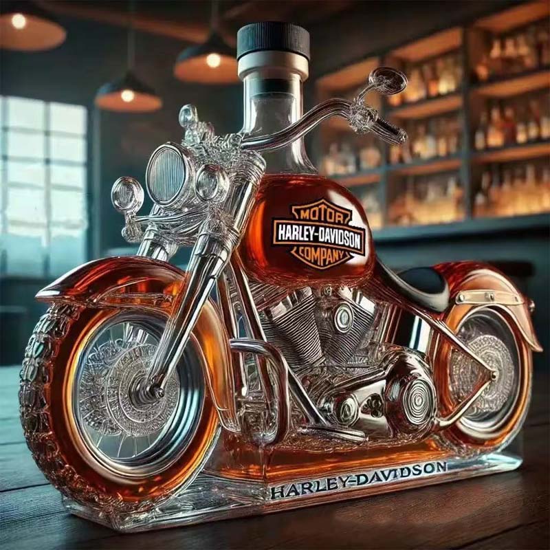 ✨ Elegant och lyxigt utseende — Motorcykel Whisky Decanter 🥃🏍️