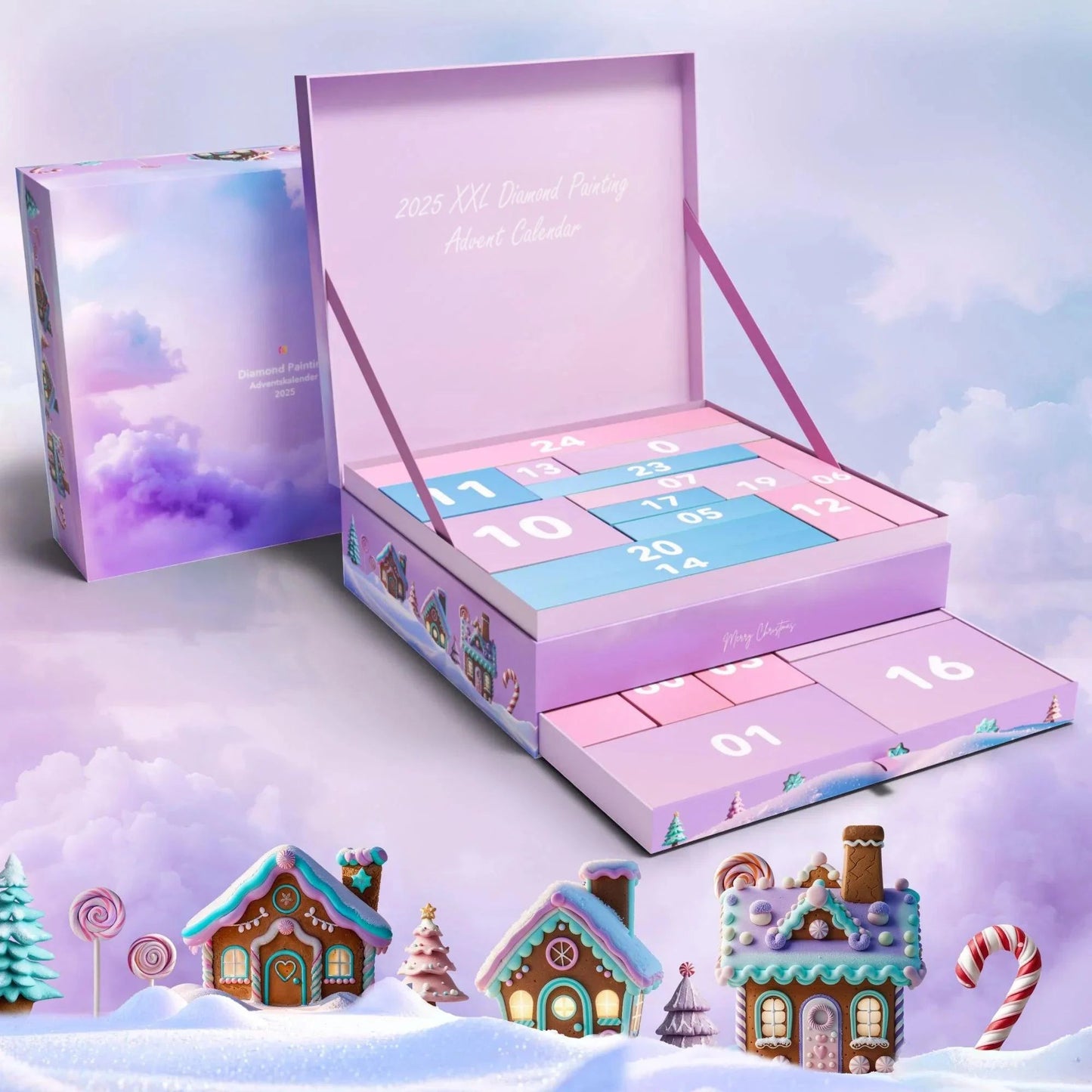 đđ2025 XXL diamantmĂ„lningsadventskalender - âšLimiterad upplaga