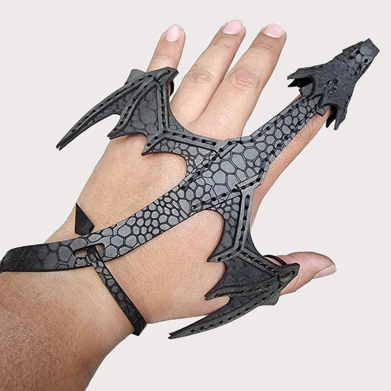 đLĂ€derhanddrakarmband â Förtrollat armband vĂ€vt med mytisk magi