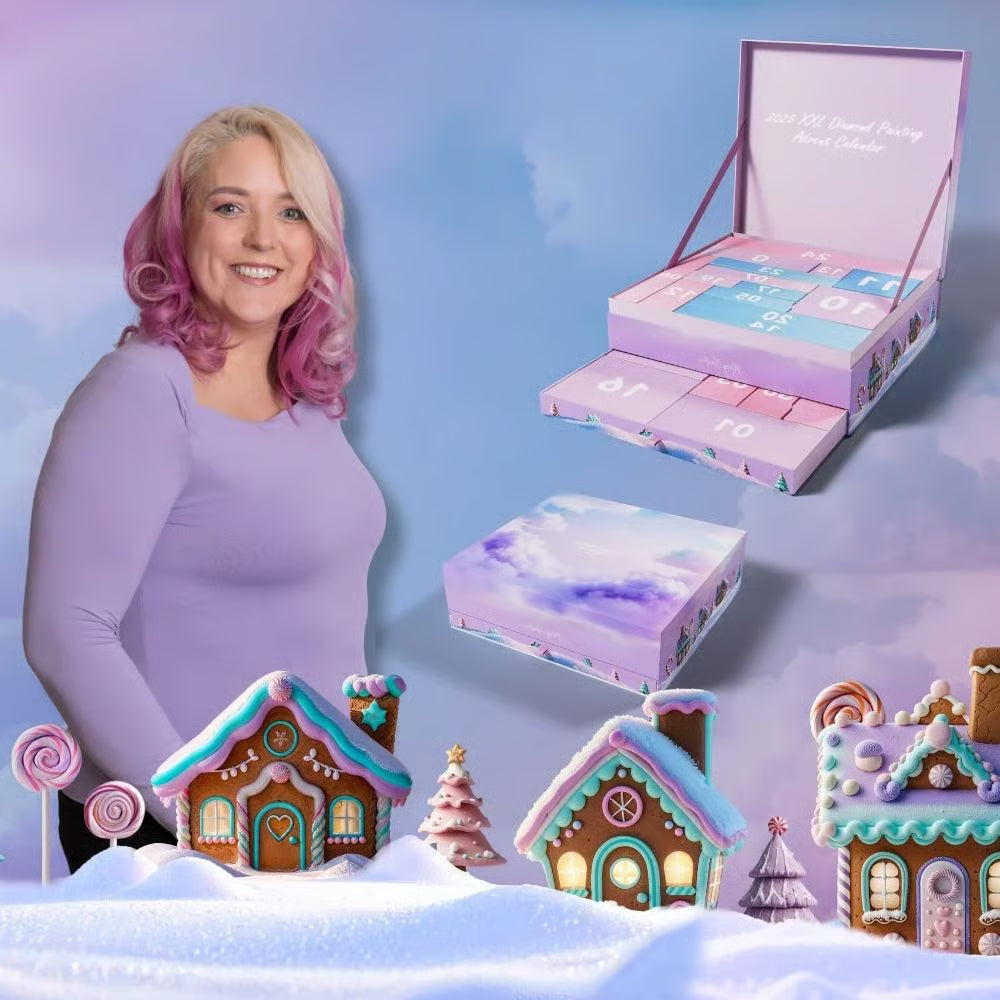 đđ2025 XXL diamantmĂ„lningsadventskalender - âšLimiterad upplaga