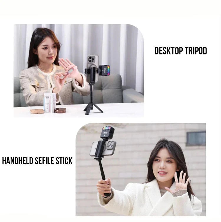 Mini selfiepinne stativ