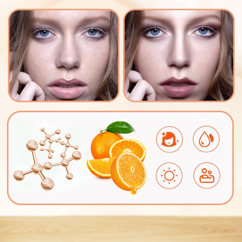 đEffektivt avlĂ€gsnar mörka flĂ€ckar och matthet frĂ„n hudenđ Vitamin C Nude ansiktskrĂ€m