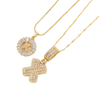 Alfabet-hänge med halsban