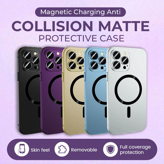 📱Magnetiskt metallfodral med snäppfunktion för iPhon