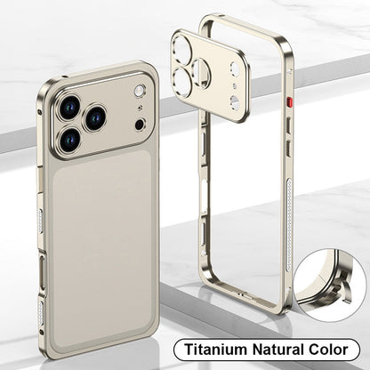 📱Metallobjektiv Aluminiumlegeringsram Mobiltelefonfodral✨