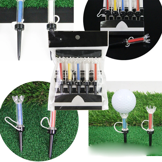 Färgglada magnetiska golfspikar