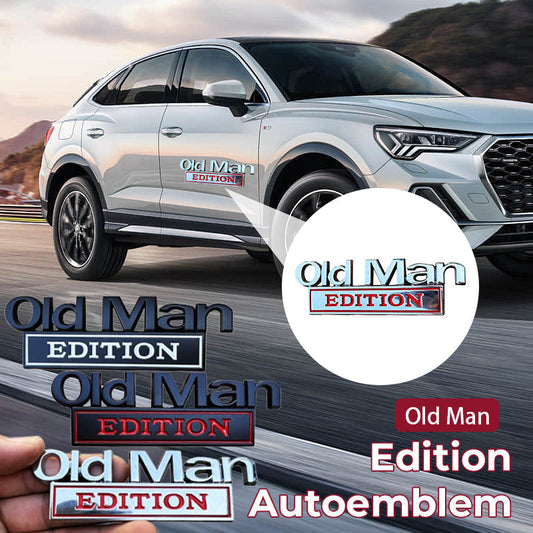 🚗Visa upp din personlighet med det här roliga 💨 "Old Man Edition"-märket! 😆👴