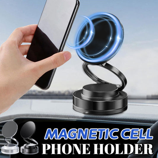 📱💫 Magnetisk mobiltelefonhållare – Enkelt grepp, justerbar vy
