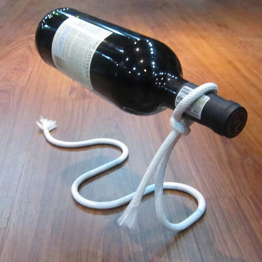 🍷Perfekt för vinälskare.🤗Vinflaskhållare med kedjelänk
