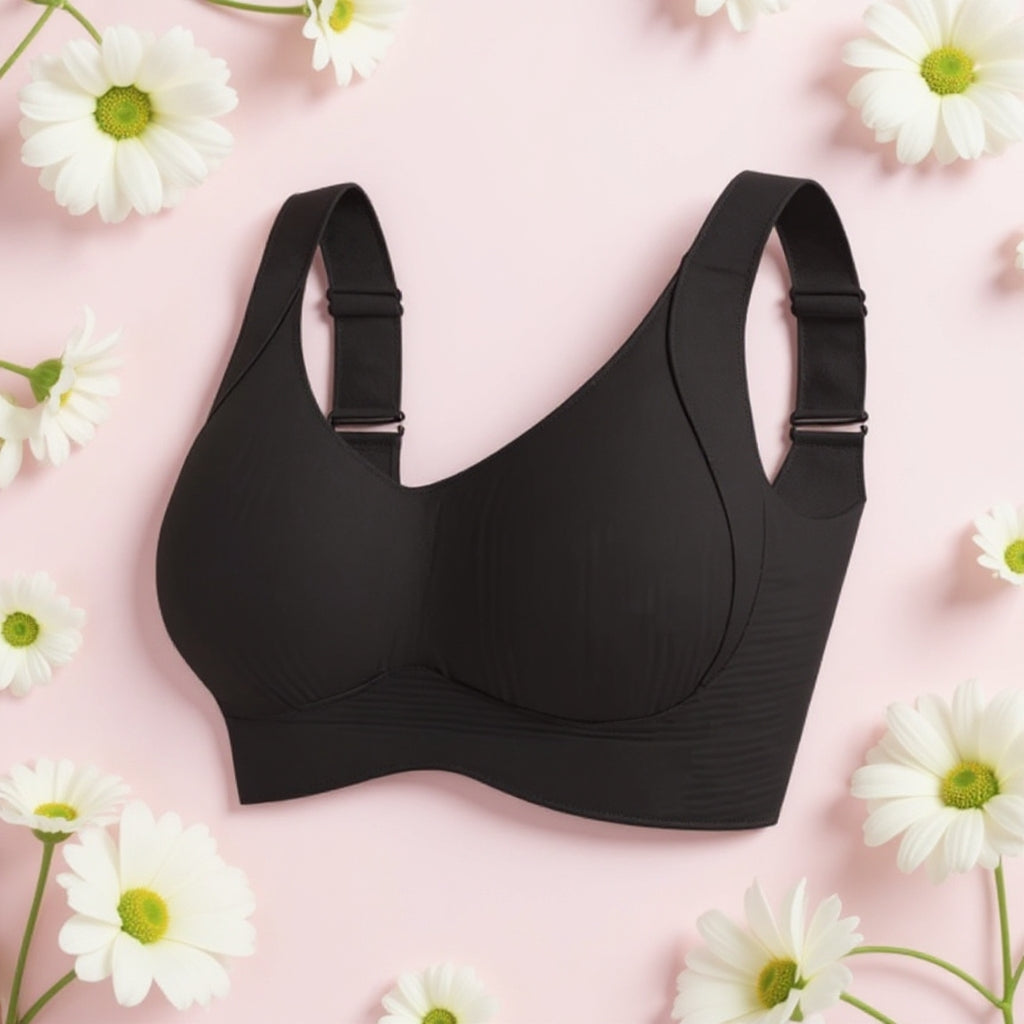 🎁 Helt ny uppgradering: Köp 1 och få 3 set gratis 🔥 Trådlös push-up-bh med superstöd 👍  Säg adjö till hängande bröst