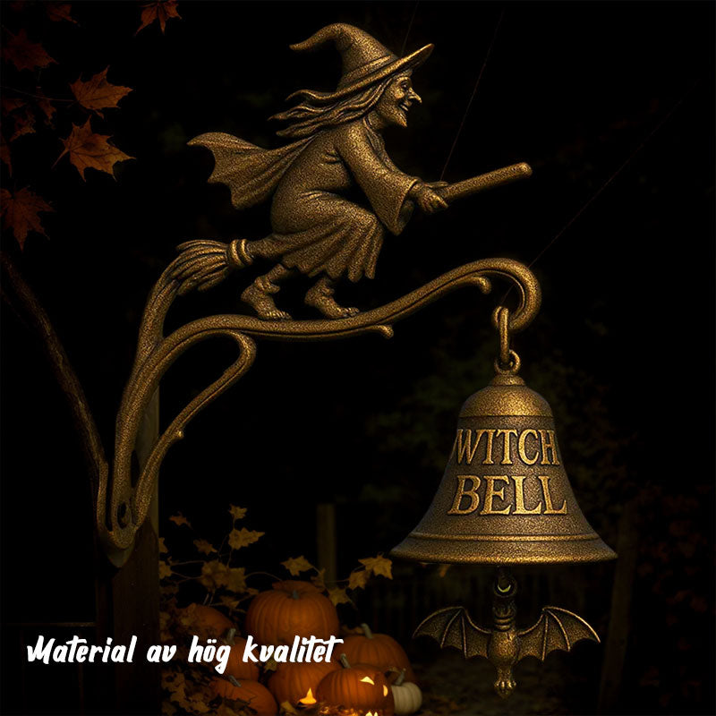 🧙✨ Låt magin hälsa dina gäster redan vid dörren!✨Häxdörrklocka