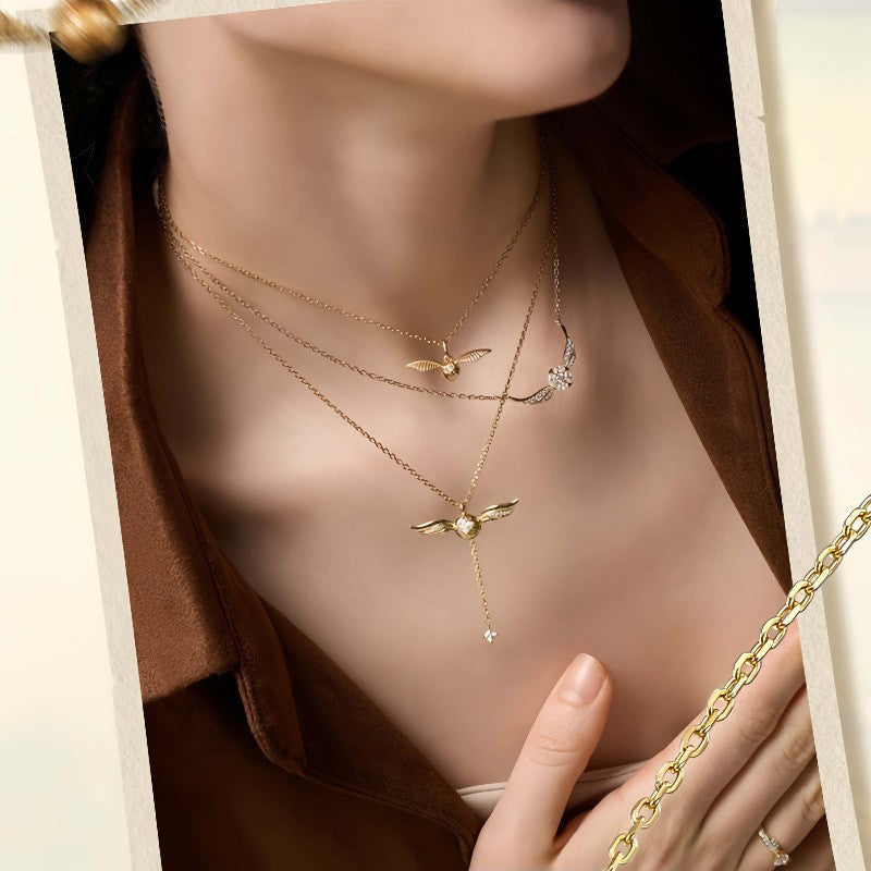 🔮Golden Snitch Halsband – Magisk Stil för Harry Potter-Fans ✨