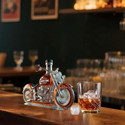 ✨ Elegant och lyxigt utseende — Motorcykel Whisky Decanter 🥃🏍️