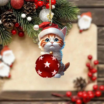 🐱Katt-hänge Julräknare Blind Box – 24 dagar av morrhåriga underverk