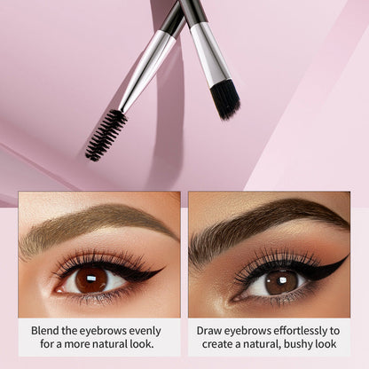 🌟 Dubbelsidig ögonbrynspenna – Definiera din look med precision!