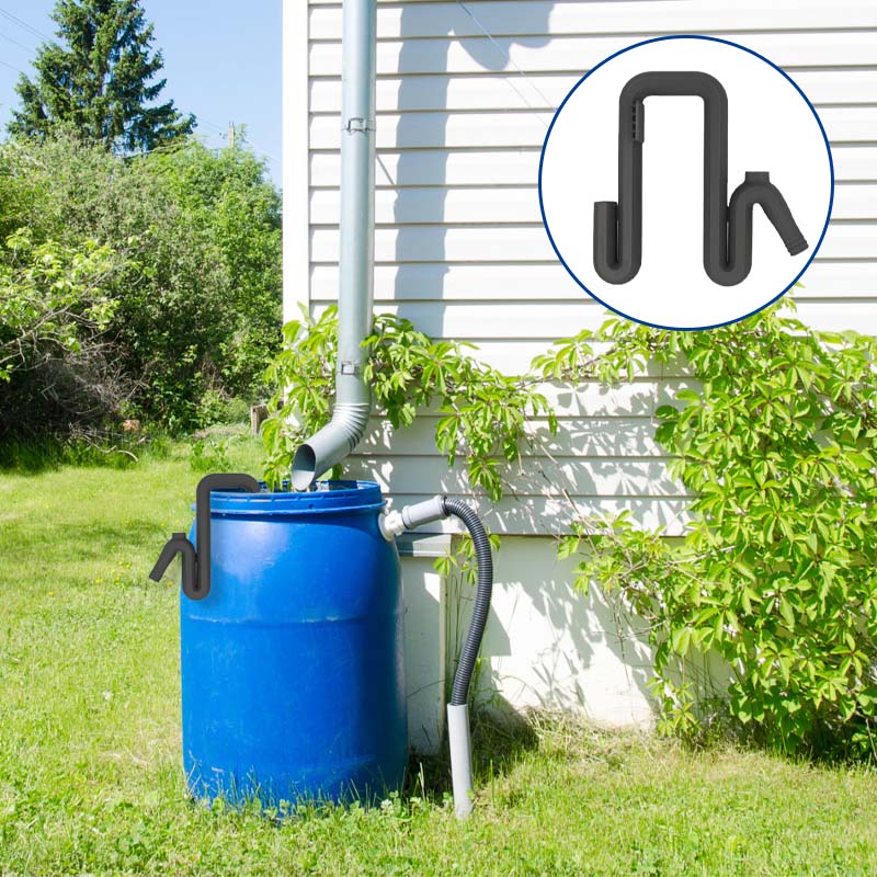 💧Överflödesrörskantfäste – Praktisk lösning för ordentlig vattenhantering🔧