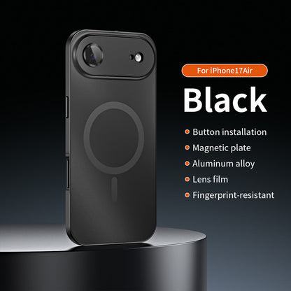 ✨iPhone  17-12🔥Magnetiskt skal i aluminiumram för iPhone