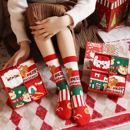 🎄✨Söt Julstrumpor Presentask🎁🧦