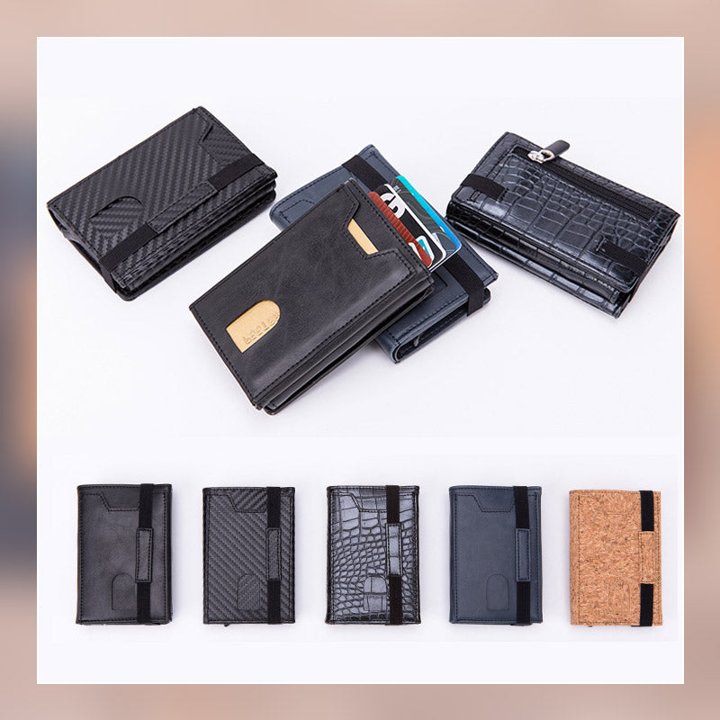 RFID-stöldskyddad kreditkortsbox