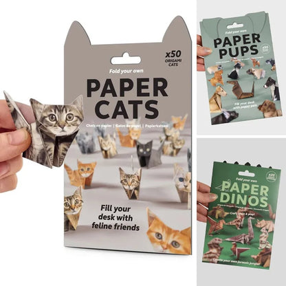 🐱DIY-papperskatter