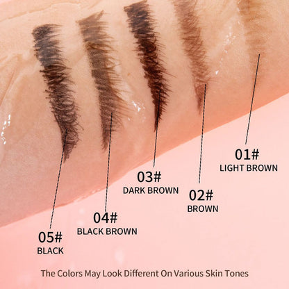 🌟 Dubbelsidig ögonbrynspenna – Definiera din look med precision!