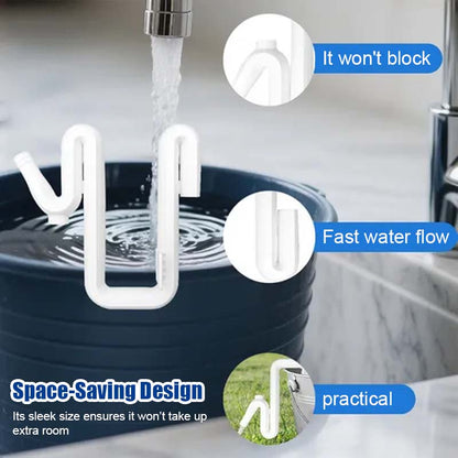 💧Överflödesrörskantfäste – Praktisk lösning för ordentlig vattenhantering🔧