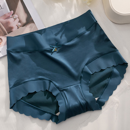 💖Storlek: 40-100 kg✨🎁Köp 1 få 2 (3-pack) 🎁Premium satin antibakteriell Ice Silk fuktabsorberande trosor