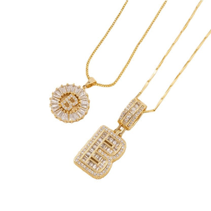 Alfabet-hänge med halsban