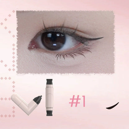 ✨Köp 1 få 1 gratis😊✍️ Allt-i-ett-eyelinerstämpel | Skapa perfekt eyeliner utan ansträngning!