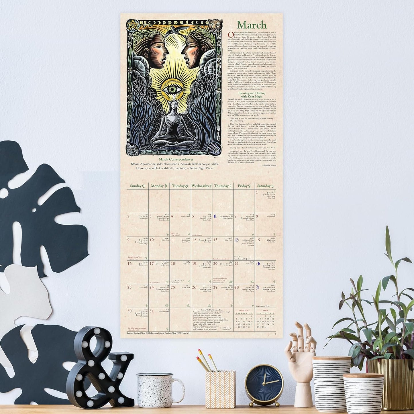 🔮✨ 2026 Hxkalender ✨🌙 Llewellyns magiska häxkalender – Upptäck årets mystiska rytm!