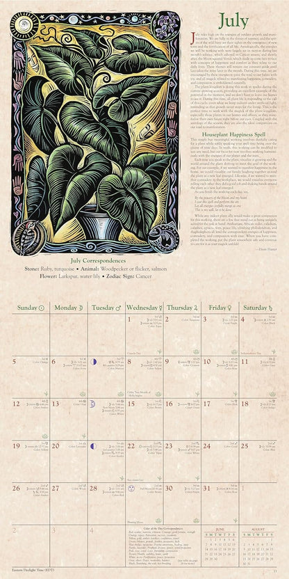 🔮✨ 2026 Hxkalender ✨🌙 Llewellyns magiska häxkalender – Upptäck årets mystiska rytm!