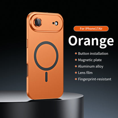 ✨iPhone  17-12🔥Magnetiskt skal i aluminiumram för iPhone